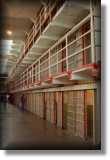 Inside the cell block